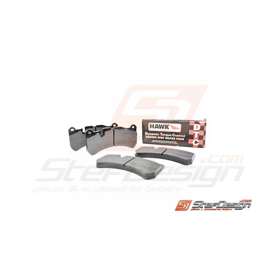 Plaquettes HAWK  HP+ subaru sti brembo 6 pistons 