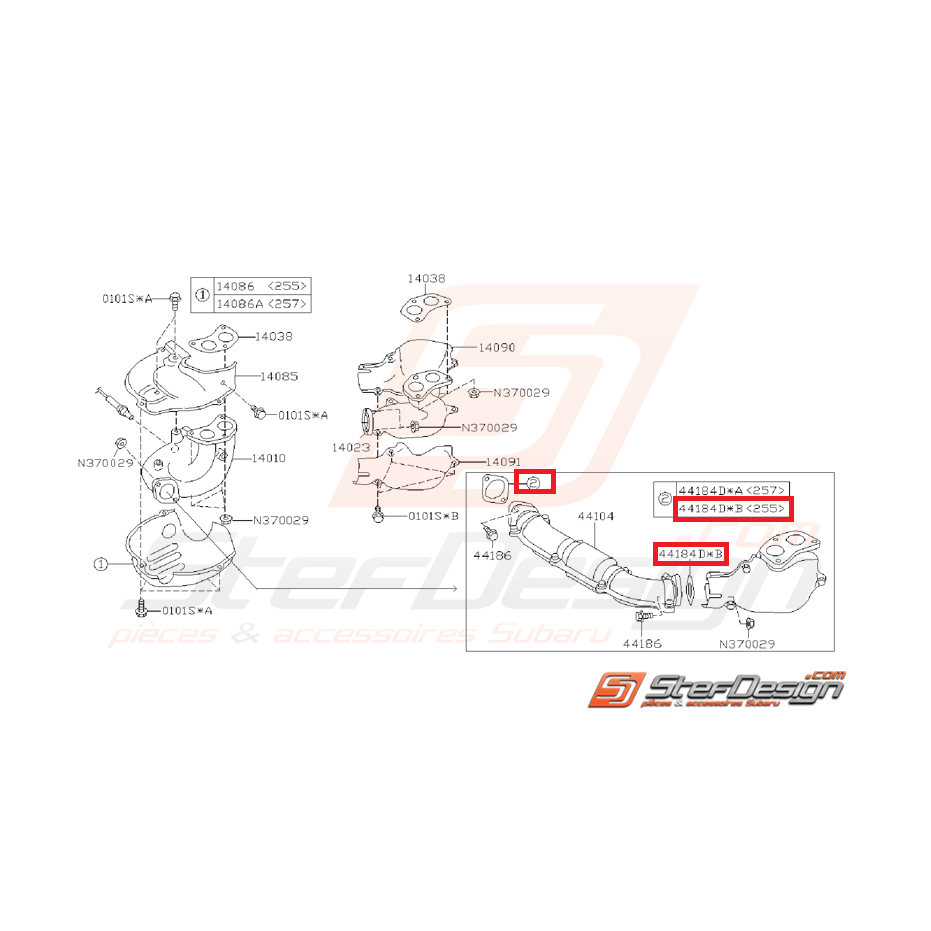 joint raccord collecteur échappement