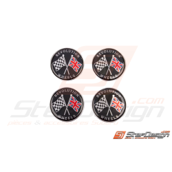 Capuchon de jante Revolution wheels 73mm