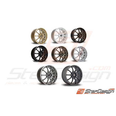 Jantes ROTA gra  7.5x18 ET  48 5X100