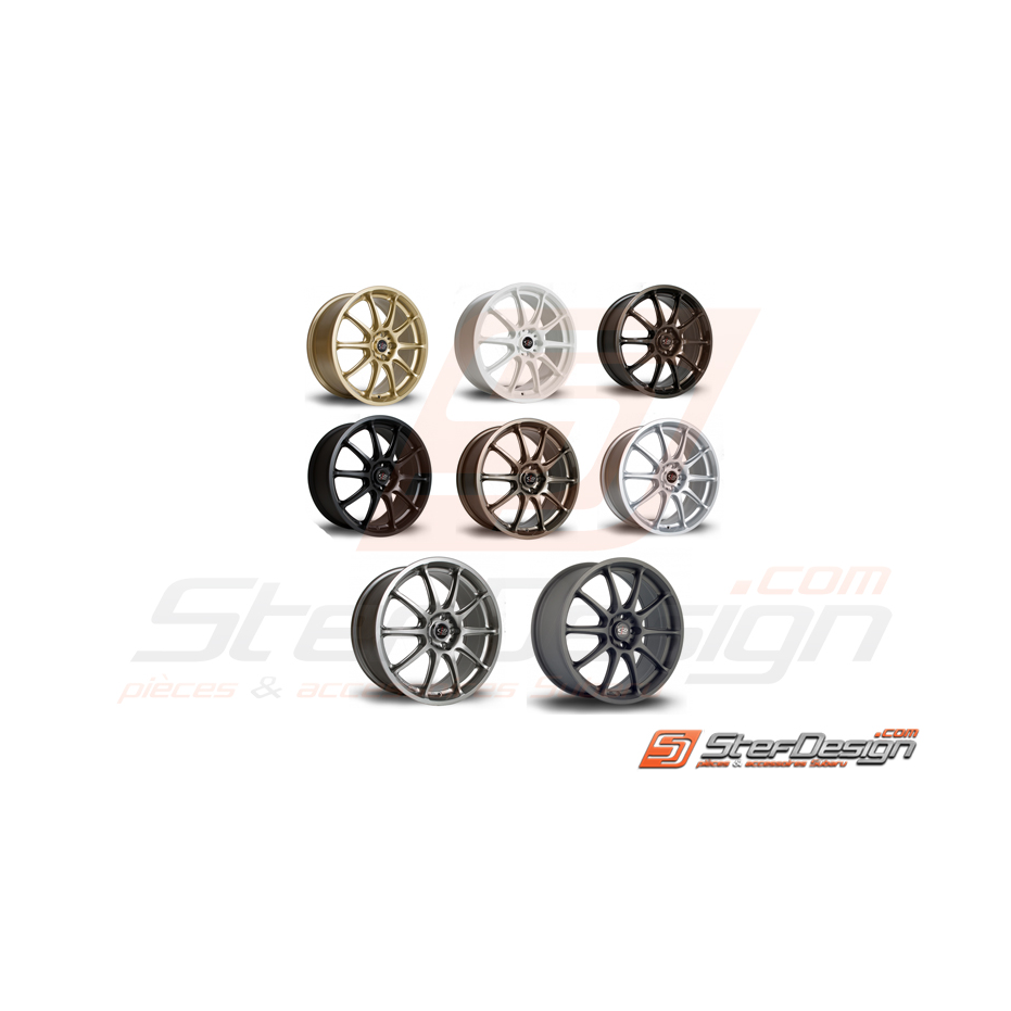 Jantes ROTA gra  7.5x18 ET  48 5X100