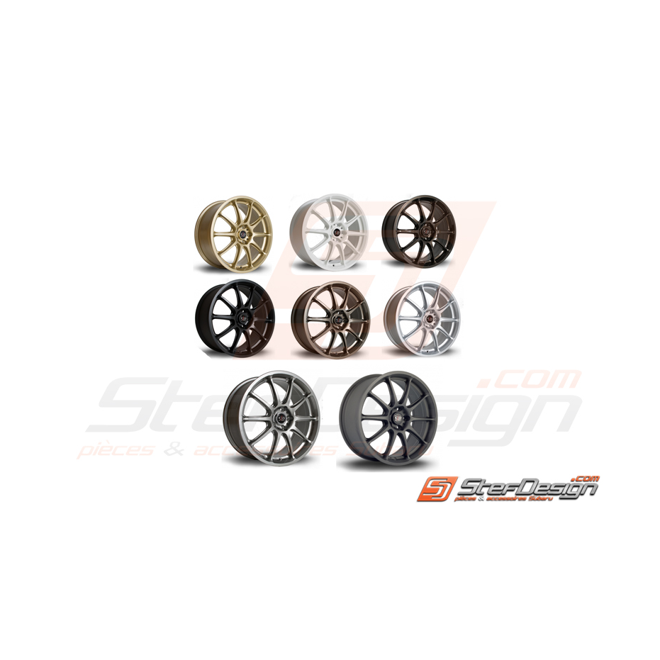 Jante ROTA GRA 7.5x17 5x100 ET48