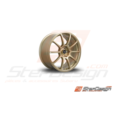 Jantes Rota G-Force 8.5x18 et 48 5x100 GOLD