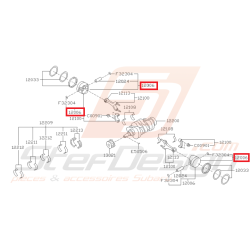 Piston origine SUBARU GT 99-00