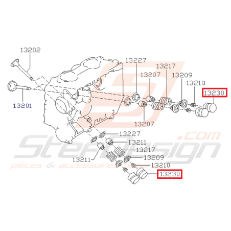 Poussoir hydraulique SUBARU GT 1994-1996