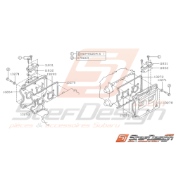Ensemble Cache Soupape Origine Subaru GT 1993 - 1998