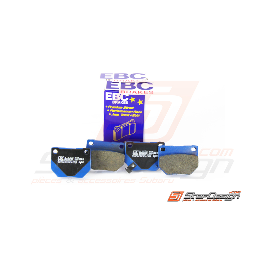 Kit plaquettes arrière EBC subaru WRX 01-07 Blue