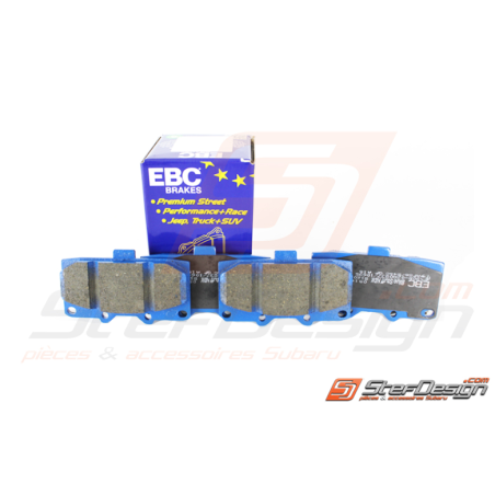 Kit plaquettes avant EBC SUBARU GT 99-00 et WRX 01-07