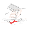 Conduite d'air échangeur subaru impreza WRX 2006-2007
