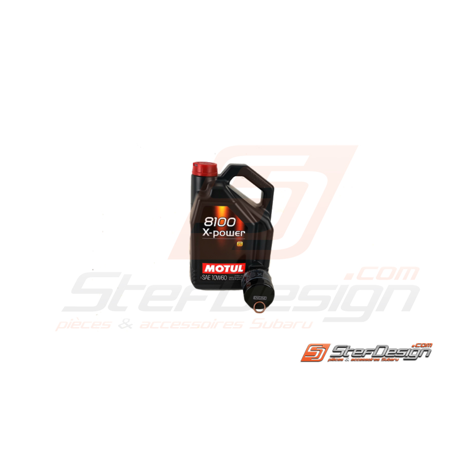 Pack vidange 10W60 5L avec filtre