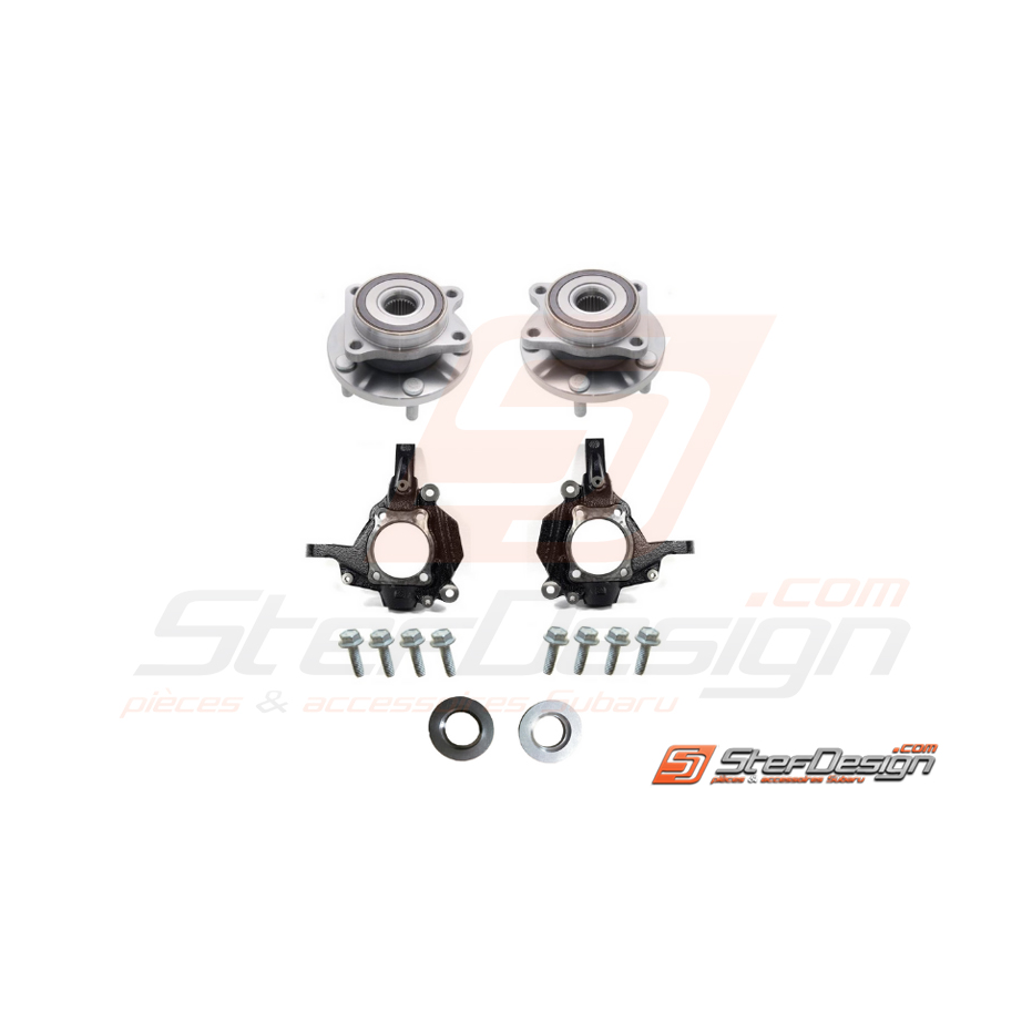 Pack moyeux hybride 5x100