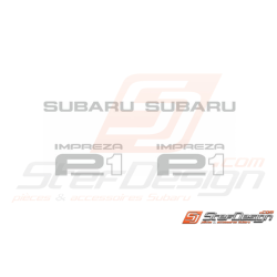 Autocollants caches anti brouillard subaru impreza  P1