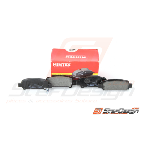 Kit plaquettes arrière MINTEX pour subaru GT 99-00