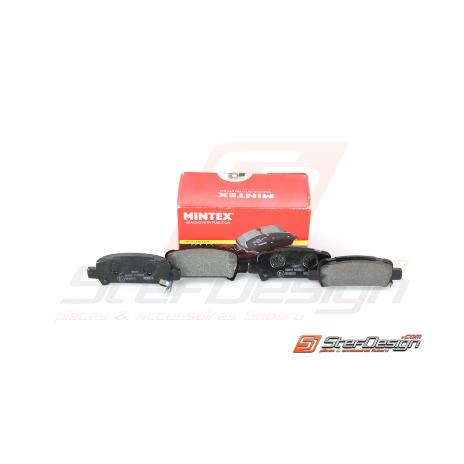 Kit plaquettes arrière MINTEX pour subaru GT 99-00