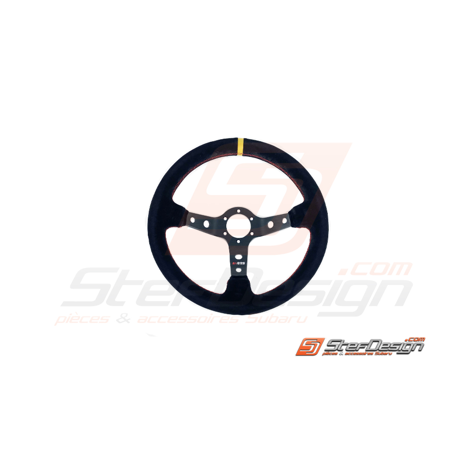 Volant "RRS" 3 Branches Noir 350mm/tulipé 90 Volant "RRS" 3 Branches Noir 350mm/tulipé 90