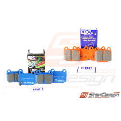 Kit plaquettes arrière EBC subaru STI 01-16