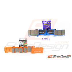 Kit plaquettes avant EBC  subaru STI 01-16