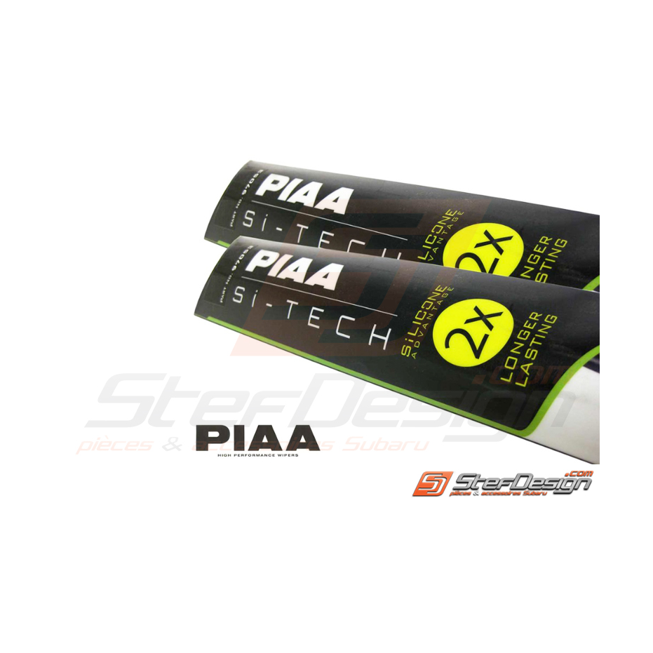 Kit balais d'essuie glace PIAA impreza wrx et STI 01/07 et RHD