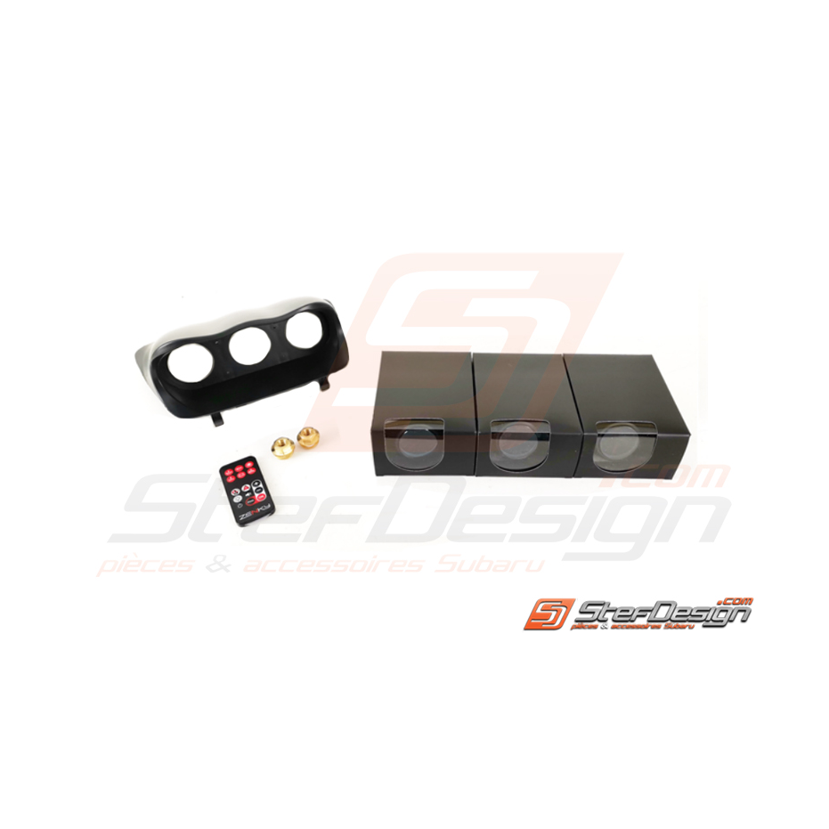 Pack manomètre ZENKY avec console Subaru 01/07 
