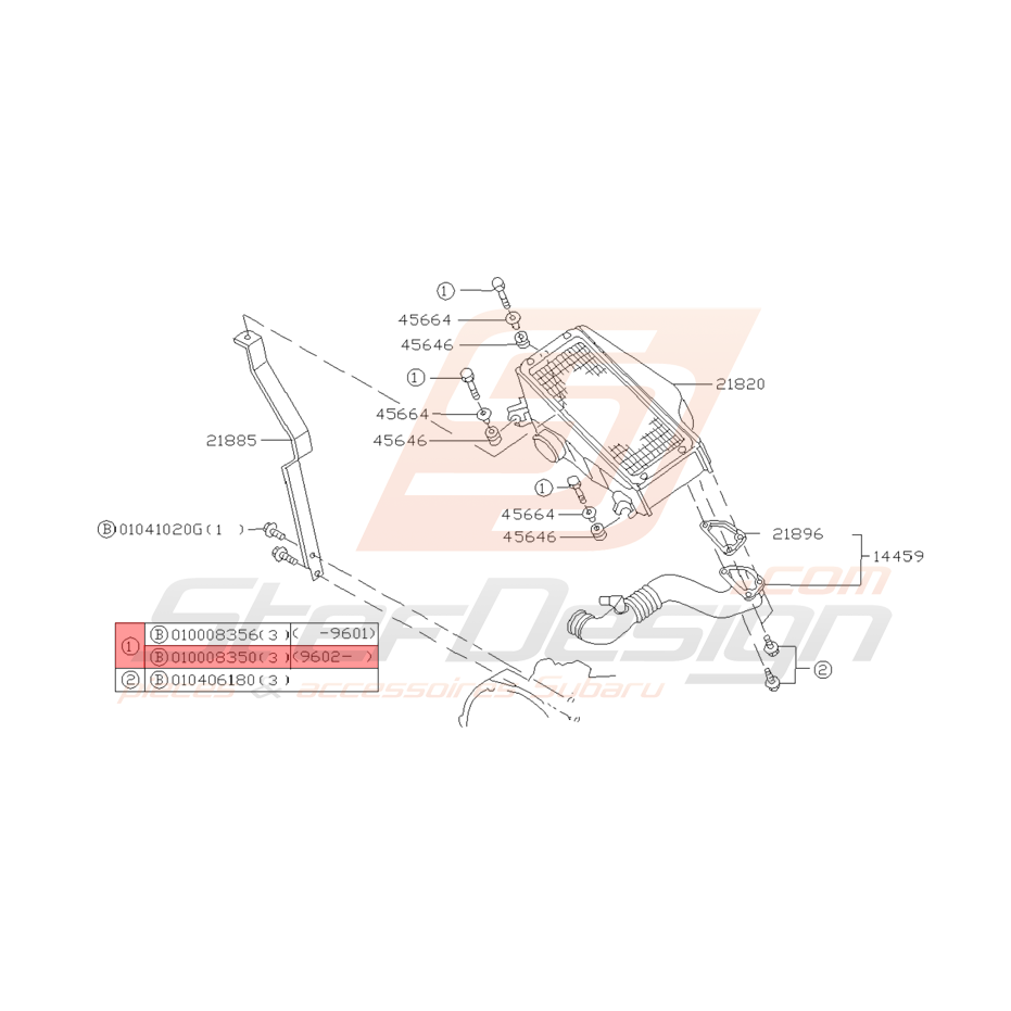 Vis Origine Subaru GT