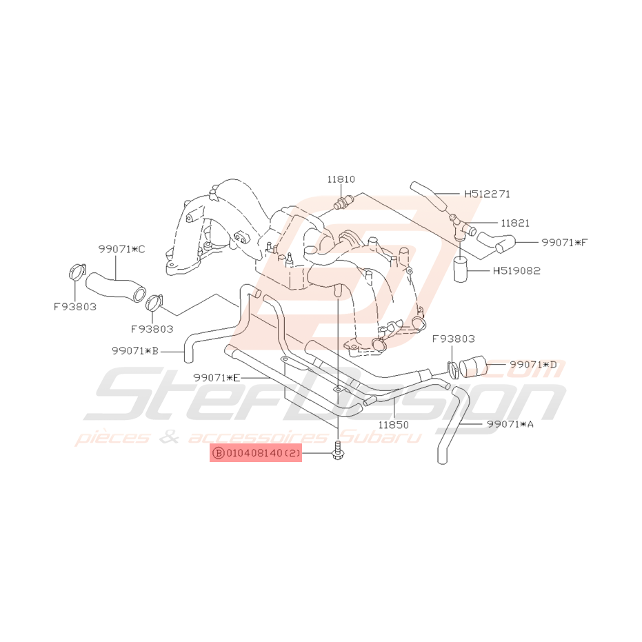 Vis Origine Subaru GT