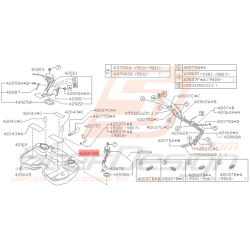 Butée Réservoir de Carburant Origine Subaru Impreza GT 94 - 00