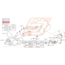 joint d'étanchéité de Tendeur Origine Subaru Impreza GT 93 - 96
