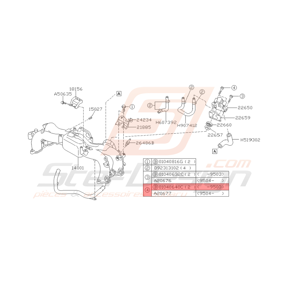 Vis Origine Subaru GT Vis Origine Subaru GT
