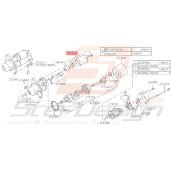 Contacteur de Démarreur Origine Subaru Impreza GT 07/1997 - 2000