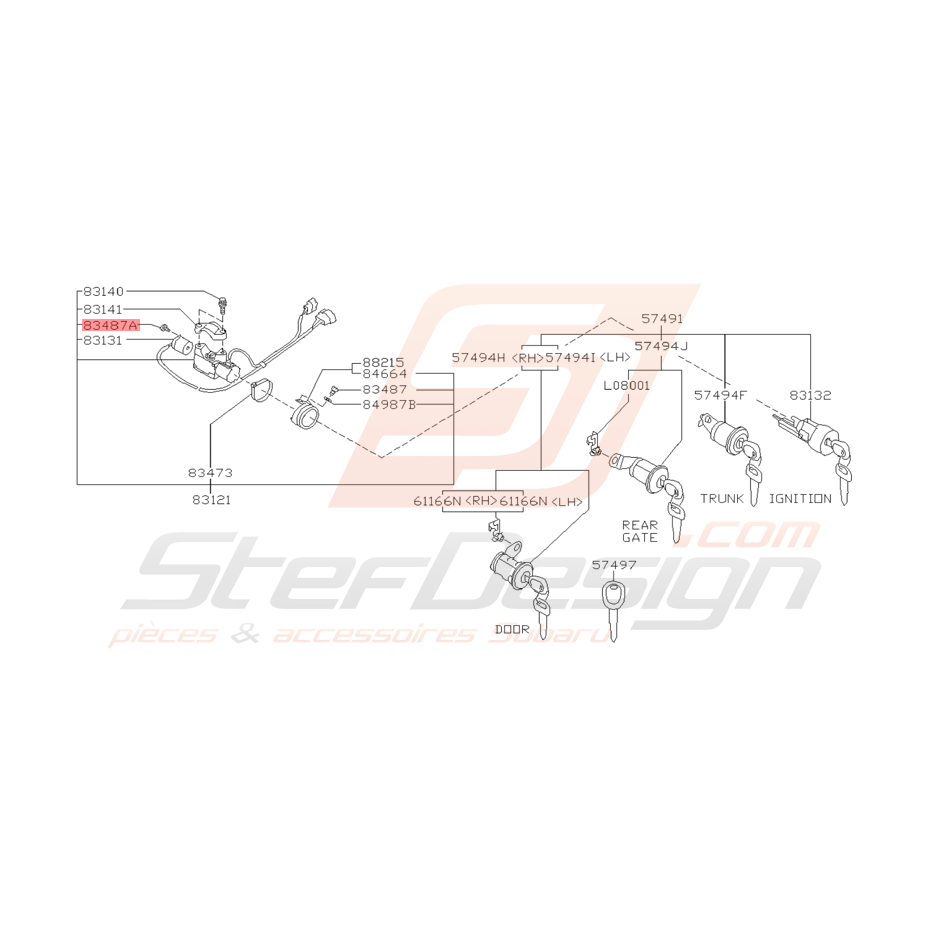 Vis Origine Subaru GT