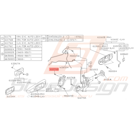 Vis Origine Subaru GT