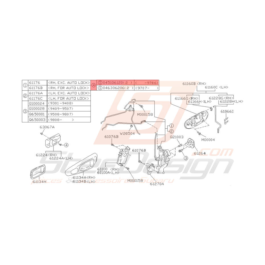 Vis Taraudeuse Origine Subaru GT Vis Taraudeuse Origine Subaru GT