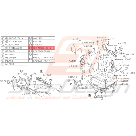 Vis Origine Subaru GT