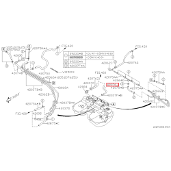 Durite de réservoir SUBARU WRX/STI 01-07
