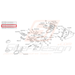 Ecrou ressort Origine Subaru Impreza GT 1993-1997