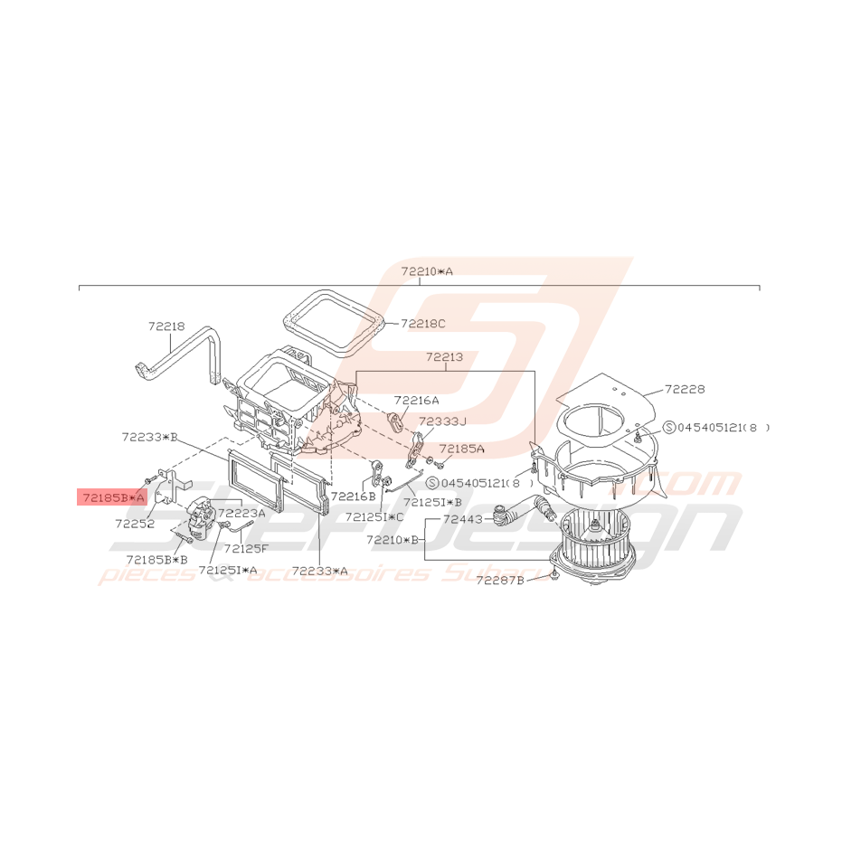 Vis Taraudeuse Origine Subaru GT