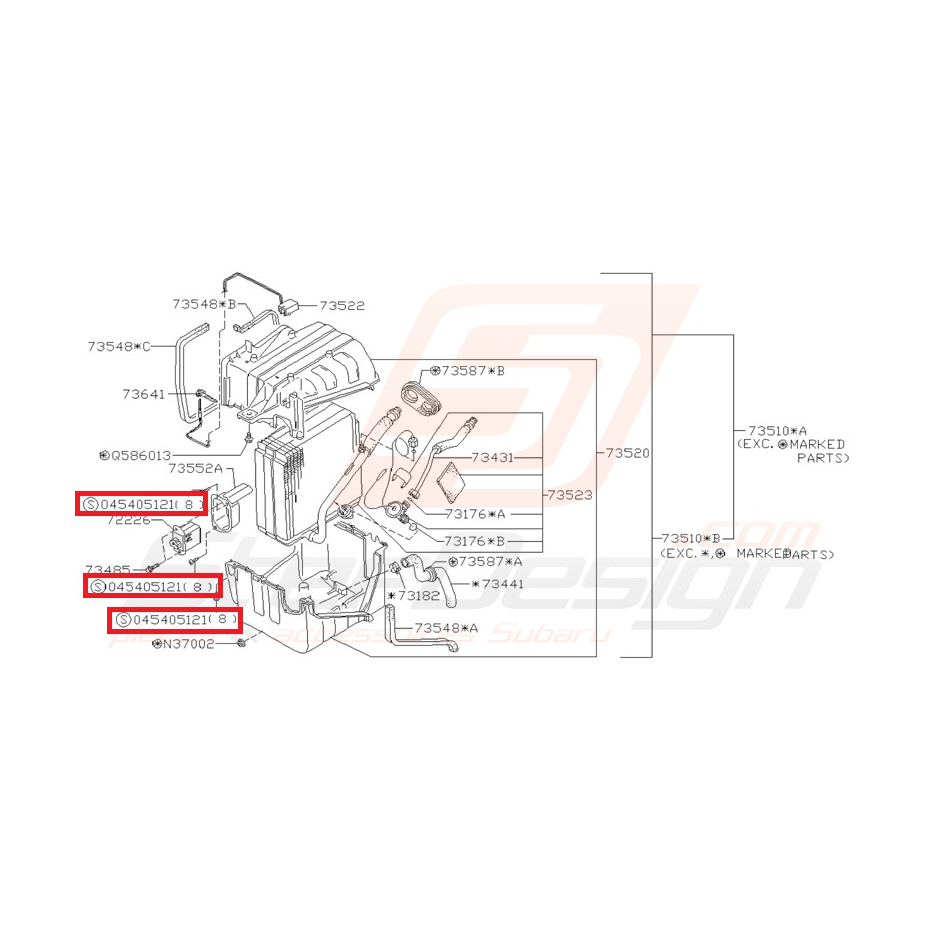 Vis Taraudeuse Origine Subaru GT Vis Taraudeuse Origine Subaru GT