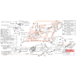 Relais de Climatisation Origine Subaru Impreza GT 1994 - 06/1997