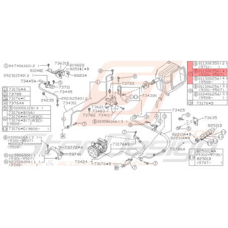 Vis Origine Subaru GT