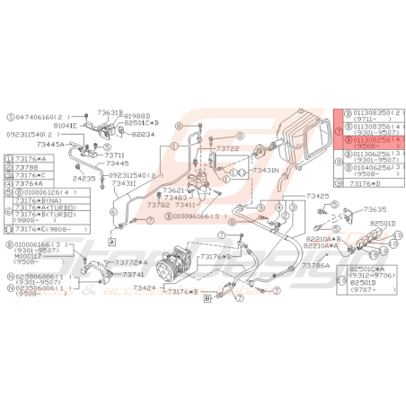 Vis Origine Subaru GT