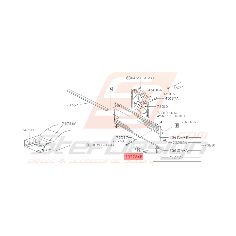 Etiquette Climatisation Origine Subaru GT 1997 - 2000 Etiquette Climatisation Origine Subaru GT 1997 - 2000