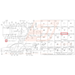 silent bloc de fixation d 'arbre de transmission 