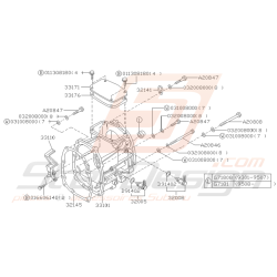 Schéma Extension de Boite Origine Subaru GT 1993 - 1997