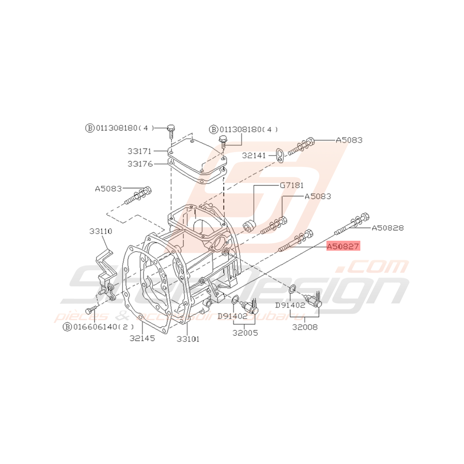 Vis et Rondelle Origine Subaru Impreza GT 1998 WRX 01-07 Vis et Rondelle Origine Subaru Impreza GT 1998 WRX 01-07