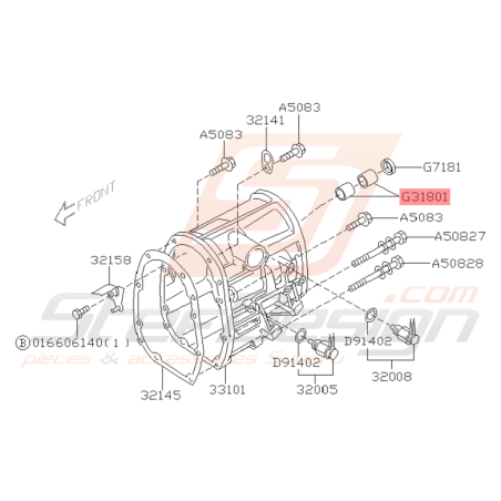 Roulement de Boite Origine Subaru Impreza GT 99 - 00 WRX 01-07