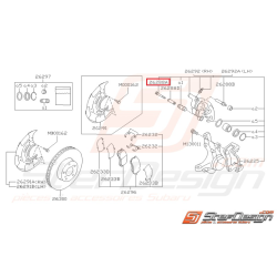 Goupille frein avant GT 1994