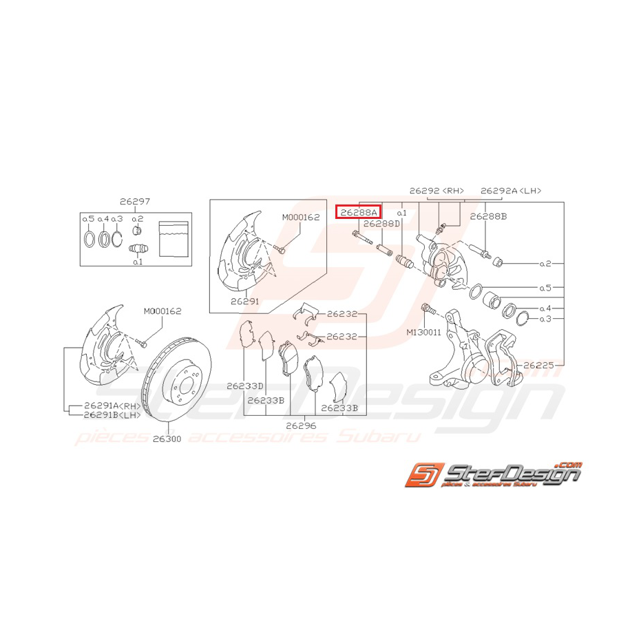 Goupille frein avant GT 1994