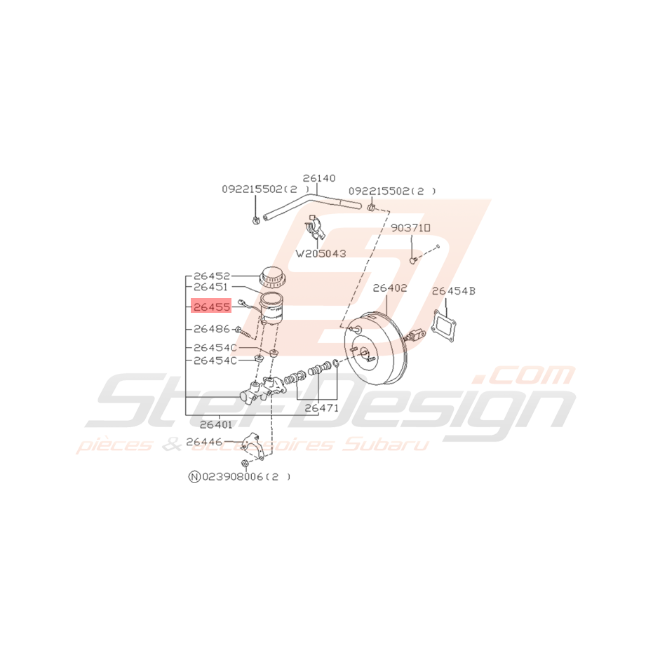 Témoin de Niveau de Maitre Cylindre Origine Subaru GT 1997 - 2000 Témoin de Niveau de Maitre Cylindre Origine Subaru GT 1997 - 2000