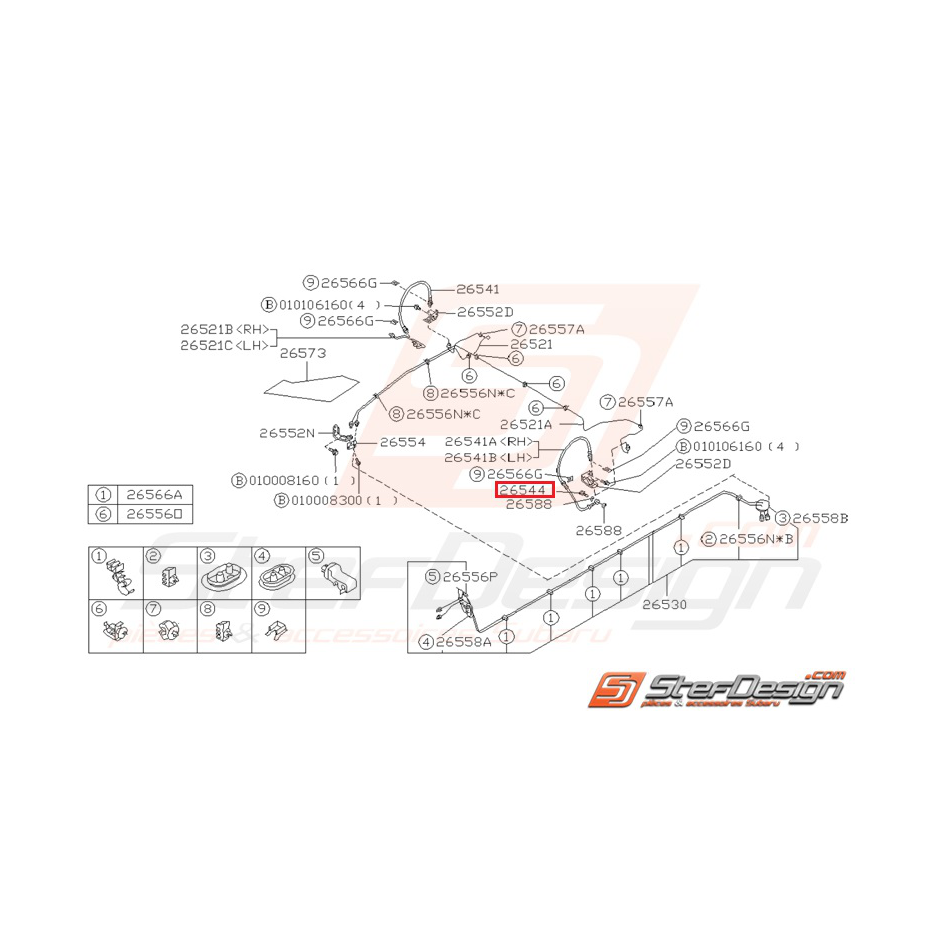 Vis banjo d'étrier de frein arrière origine SUBARU GT 93-00 Vis banjo d'étrier de frein arrière origine SUBARU GT 93-00