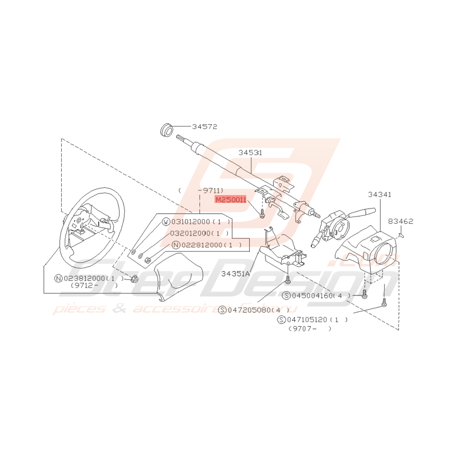 Vis Origine Subaru GT